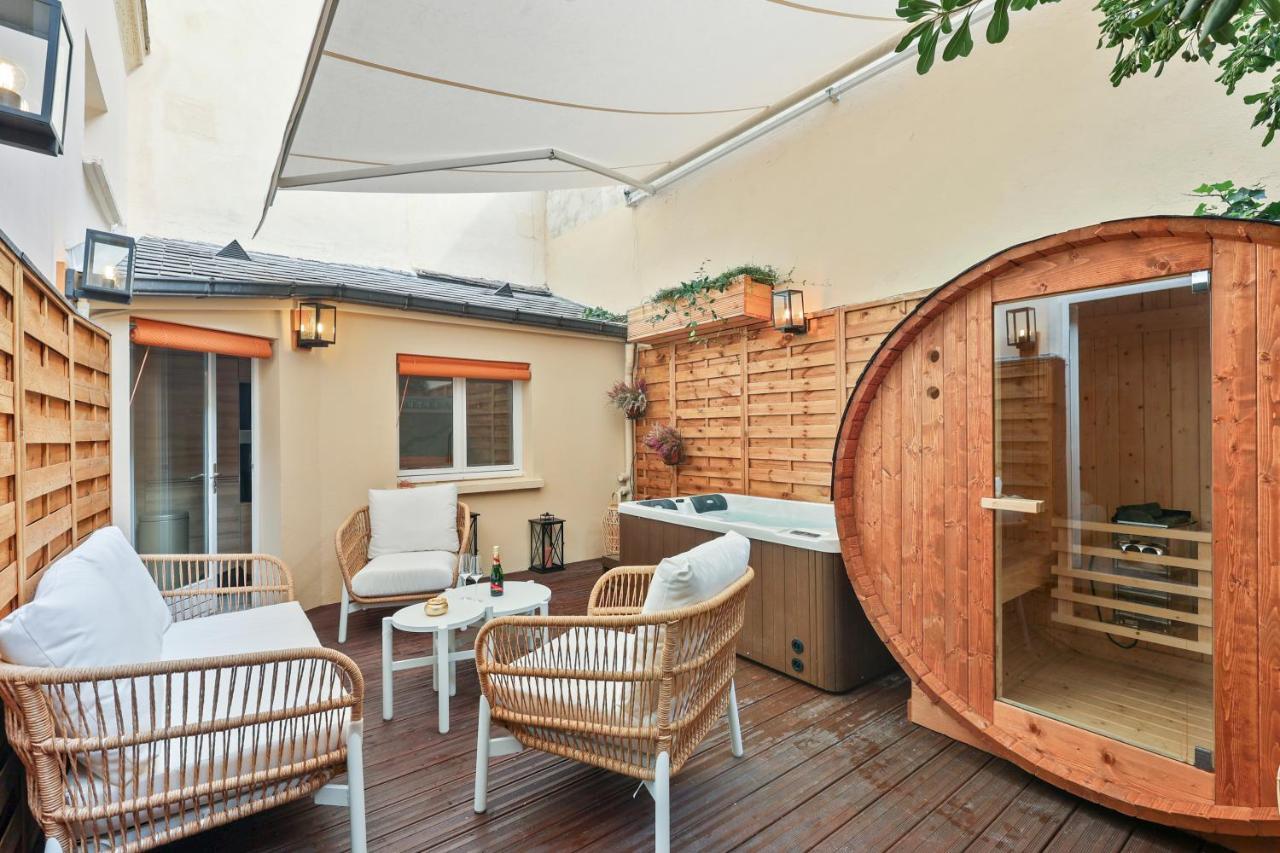 Suite Luxueuse Avec Jardin Prive Sauna Et Jacuzzi Parigi Esterno foto